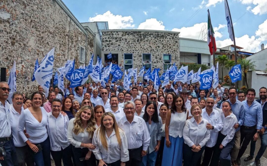Formaliza Ana Ledezma su registro como candidata a la presidencia del Comité del PAN en Veracruz 